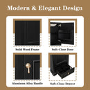 Bathroom Vanity With Sink, Soft Close Door, Adjustable U-Shaped Shelf