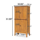 Kedzie - Acacia Wood Cabinet - Teak