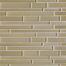 Cedro Gloss/matte Interlocking Slides Glass Mosaics 12x12