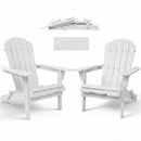 Folding Adirondack Lounge Chair With Embossed Grain Texture by HouseOfZazla