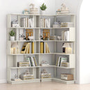 L-Shaped Design Corner Bookshelf by HouseOfZazla