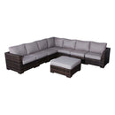 Outdoor Patio Chair Set For Patio With Foam Cushions by Unique Piece Furniture