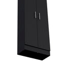 Clinton - Pantry Cabinet Kitchen Storage - Black by HouseOfZazla