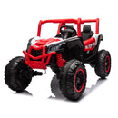 24V Ride On XXL UTV car for kid,2seater with two safety belts, Side by Side 4x4 Ride on Off-Road Truck with Parent Remote Control, Battery Powered Electric Car w/High Low Speed, two safety belts.