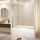 Double Sliding Shower Door With Explosion Proof Film by HouseOfZazla
