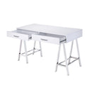 Coleen - High Gloss Writing Desk With USB by Unique Piece Furniture