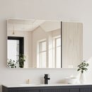 Bathroom Vanity Mirror, Wall-Mounted Mirror For Bathroom Anti-Fog, Waterproof