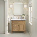 James Martin Lorelai 36" Single Bathroom Vanity, Light Natural Oak