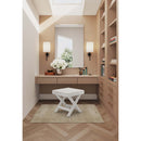 Abigail - Accent Bench With Piped Cushion by HouseOfZazla
