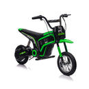 24V14ah Kids Ride On 24V Electric Toy Motocross Motorcycle Dirt Bike-XXL large,Speeds up to 14.29MPH,Dual Suspension, Hand-Operated Dual Brakes, Twist Grip Throttle, Authentic Motocross Bike Geometry