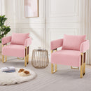 Modern Classic Decorative Chair with Teddy Fleece Upholstery by HouseOfZazla