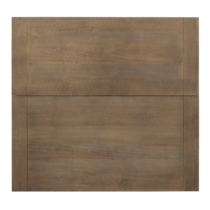 3-Piece Retro Dining Set Solid Wood Counter Height Pub Set Foldable Table with 2 Saddle Stools for Kitchen, Small Space (Distressed Brown)