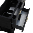 James Martin Lucian 72" Double Bathroom Vanity, Carbon Oak