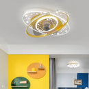 GobekUsa Ceiling Fan Light with 360° Rotation - Quiet & Stylish for Home Décor