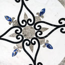 Celina Multi Finish Round Marble Medallions 48x48