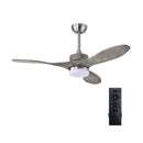 48 Inch Wood Ceiling Fan with LED Lights and 6 Speed Levels by LJGDeals