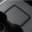 Acrylic Center Console Card Key Holder for Model 3/Y | Gloss Black | Anti-Slip