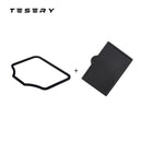 Acrylic Center Console Card Key Holder for Model 3/Y | Gloss Black | Anti-Slip