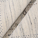 Hand-Loomed Natural Wool Area Rug - Artisanal Center Pattern Design Contemporary by The Rug Decor