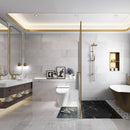 Oriental White Marble Penny Round (Single Color) Polished Tile