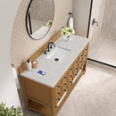 James Martin Malibu 60" Single Bathroom Vanity, Amber Birch