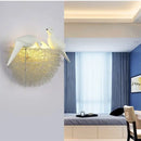GobekUsa Bird Nest LED Wall Lamp for Children Bedroom, Study Room, Restaurant Decoration