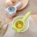 Ceramic blue & white bear boiled eggs holder separator kitchen tool by Decorbites