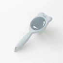Ceramic blue & white bear boiled eggs holder separator kitchen tool by Decorbites