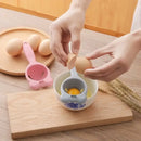 Ceramic blue & white bear boiled eggs holder separator kitchen tool by Decorbites