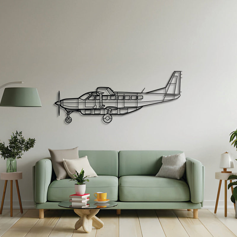 C208B Grand Caravan Metal Aircraft Wall Art - NCP0217