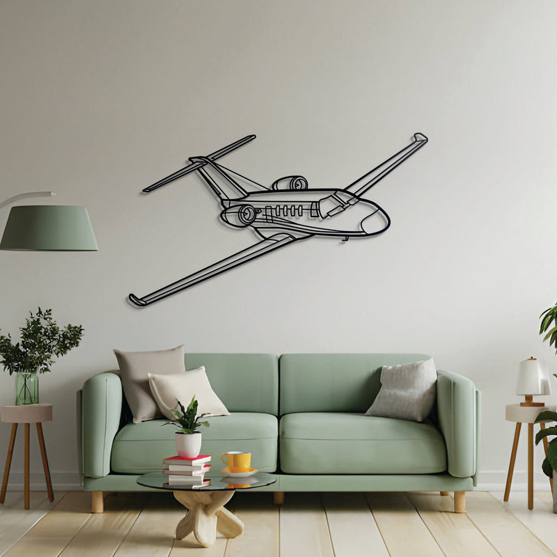 Citation M2 Angle Metal Aircraft Wall Art - NCP0049
