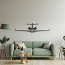 Citation X Front Metal Aircraft Wall Art - NCP0319