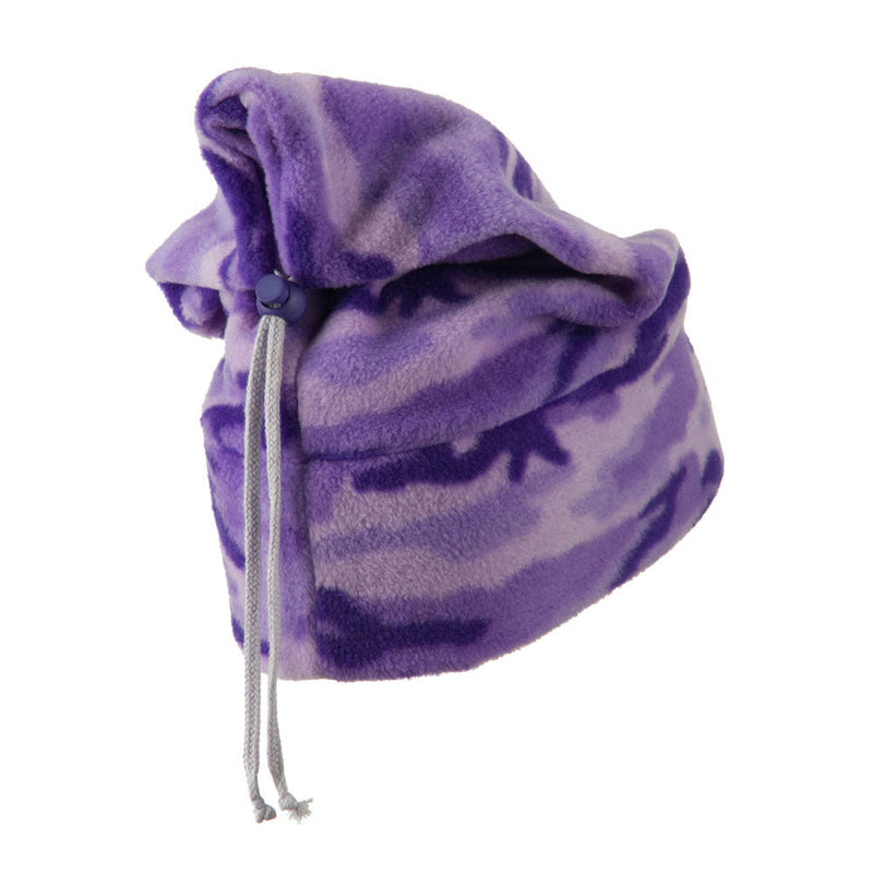 Camo Fleece Adjustable Hat