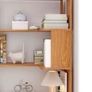 L-Shaped Design Corner Bookshelf by HouseOfZazla