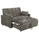 Alvara - Tufted Cushion Pull Out Sleeper Sofa Bed