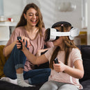 Adjustable Head Strap Compatible with Oculus/Meta Quest 3 VR Accessories Charging Headband Pressure-free Elite Strap with 6000mAh Rechargeable Battery