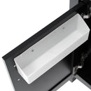 Bathroom Vanity With Sink And Ample Storage, Rectangular Undermount Sink - Black by HouseOfZazla
