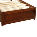 Platform Bed Wood Bed Frame With Trundle by HouseOfZazla