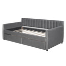 Upholstered Daybed With Slat Support by HouseOfZazla