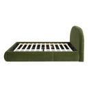 Archie Puffy Grounded - Upholstered Platform Bed by HouseOfZazla