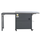 Foldable Outdoor Prep Station BBQ Cart Patio Dining Cart by HouseOfZazla