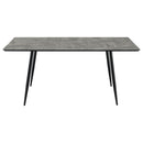Grant - Extension Dining Table With Butterfly Leaf - Gray