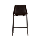 Claire - Canvas Upholstered Counter Chair (Set of 2) - Blue