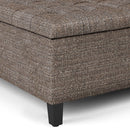 Harrison - Upholstered Coffee Table Storage Ottoman by Unique Piece Furniture