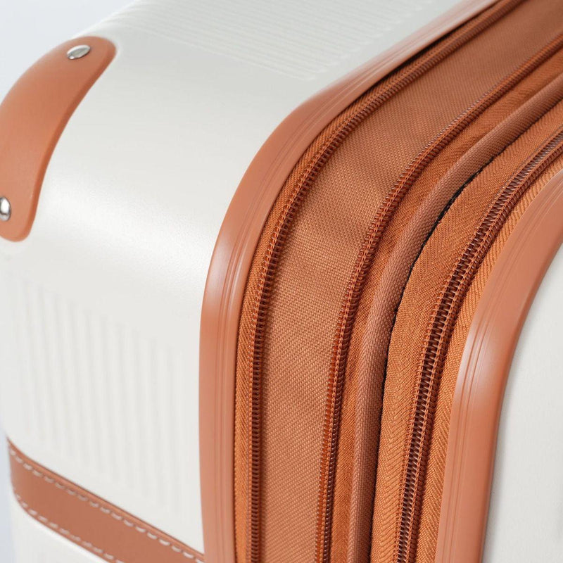 Hardshell Luggage Sets 3 Piece double spinner 8 wheels Suitcase with TSA Lock Lightweight 20"24"28"