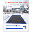 26 Gauge 6-Pack 4ft Single Chamber Pool Cover Water Bags with 4 Corner Water Tubes by HouseOfZazla