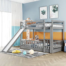 Functional Bunk Bed & Convertible Ladder And Slide by HouseOfZazla
