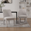Wide Minimalist Dining Chair by HouseOfZazla
