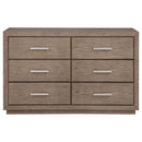 Gibbons - 6 Drawer Dresser With Ample Storage - Brown