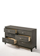 Valdemar - Weathered Dresser - Gray by HouseOfZazla